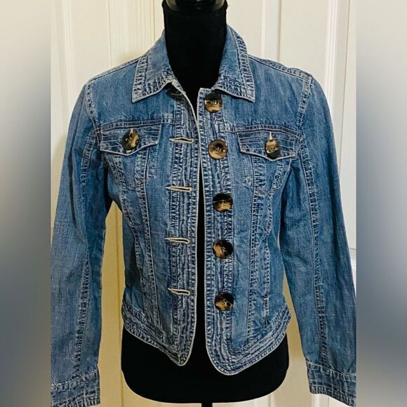 AMI Demi Jacket with detailed Vintage style buttons size S - Picture 1 of 11